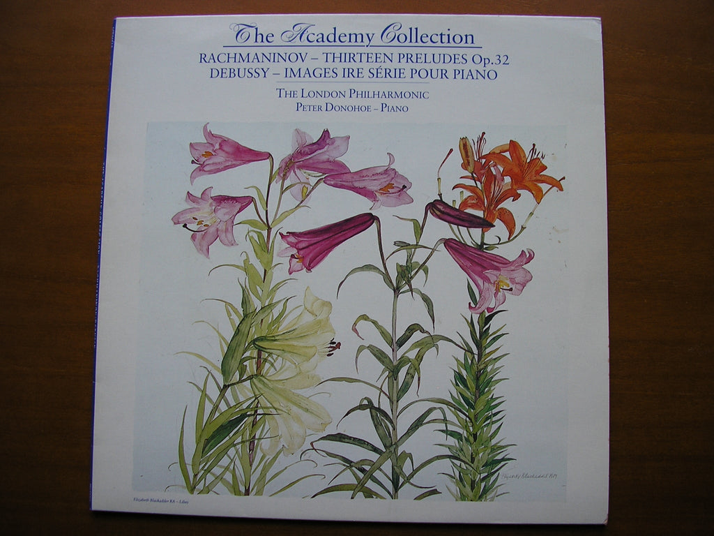 RACHMANINOV: THIRTEEN PRELUDES Op. 32 / DEBUSSY: IMAGES POUR PIANO    PETER DONOHOE      ACDM5