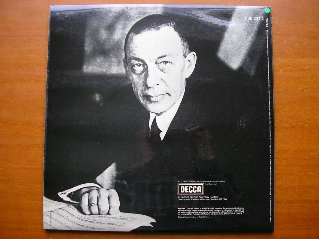 RACHMANINOV: 24 PRELUDES     VLADIMIR ASHKENAZY      2LP     5BB 221-2