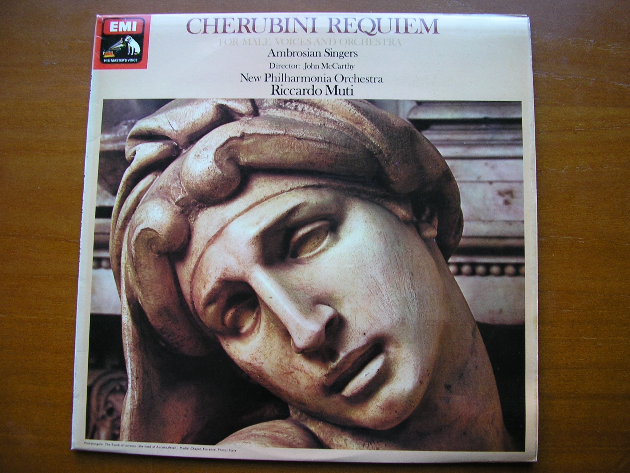 CHERUBINI: REQUIEM  (1836)    AMBROSIAN SINGERS / NEW PHILHARMONIA / MUTI     ASD 3073