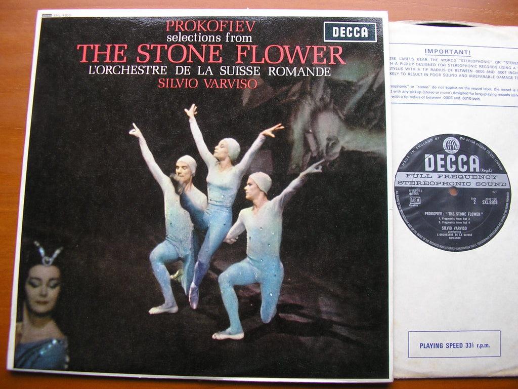 PROKOFIEV: THE STONE FLOWER       SILVIO VARVISO / SUISSE ROMANDE      SXL 6203