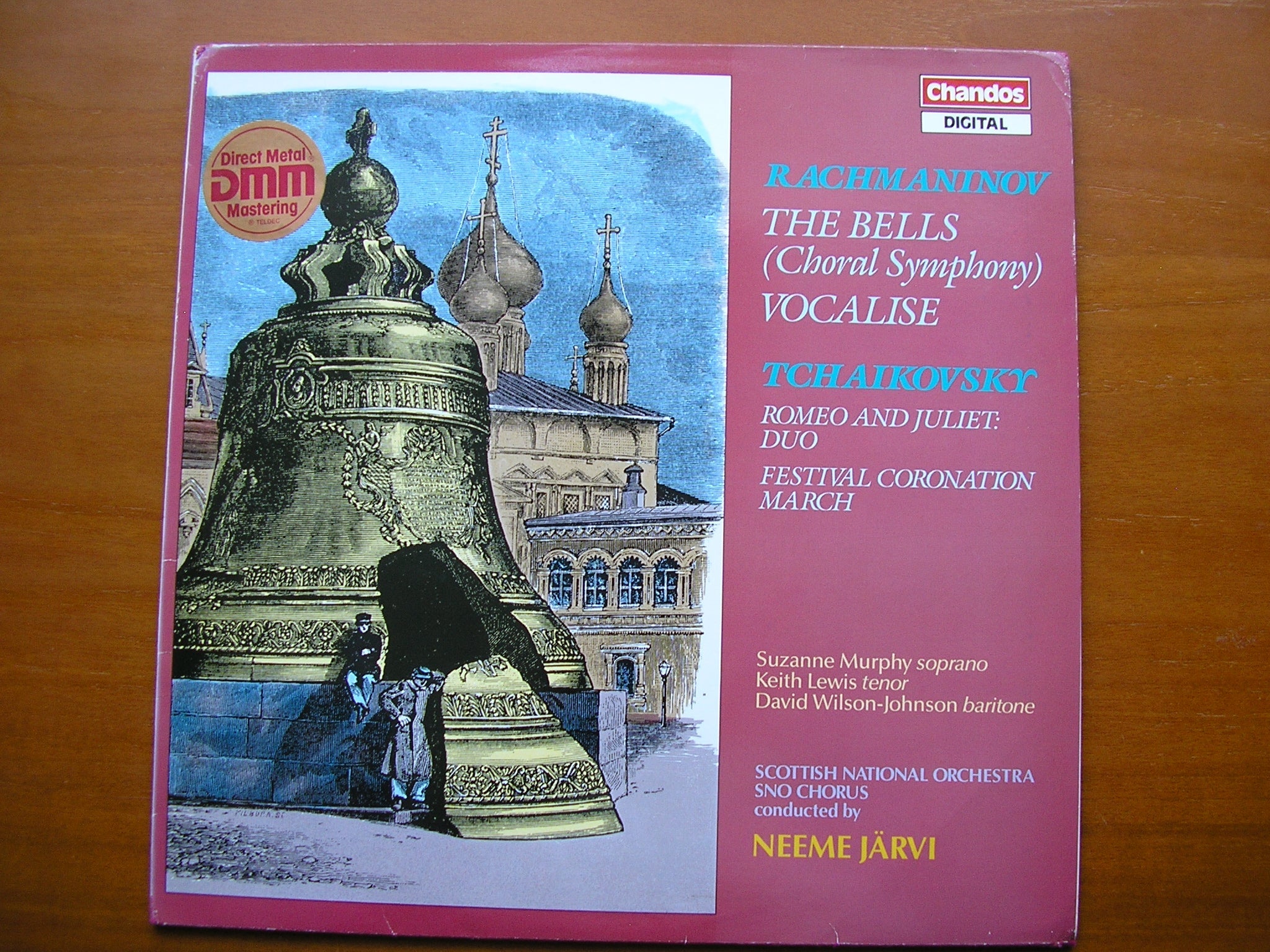 RACHMANINOV: THE BELLS / TCHAIKOVSKY: ROMEO & JULIET DUO / FESTIVAL CORONATION MARCH     SOLOISTS / SNO / JARVI      ABRD 1187