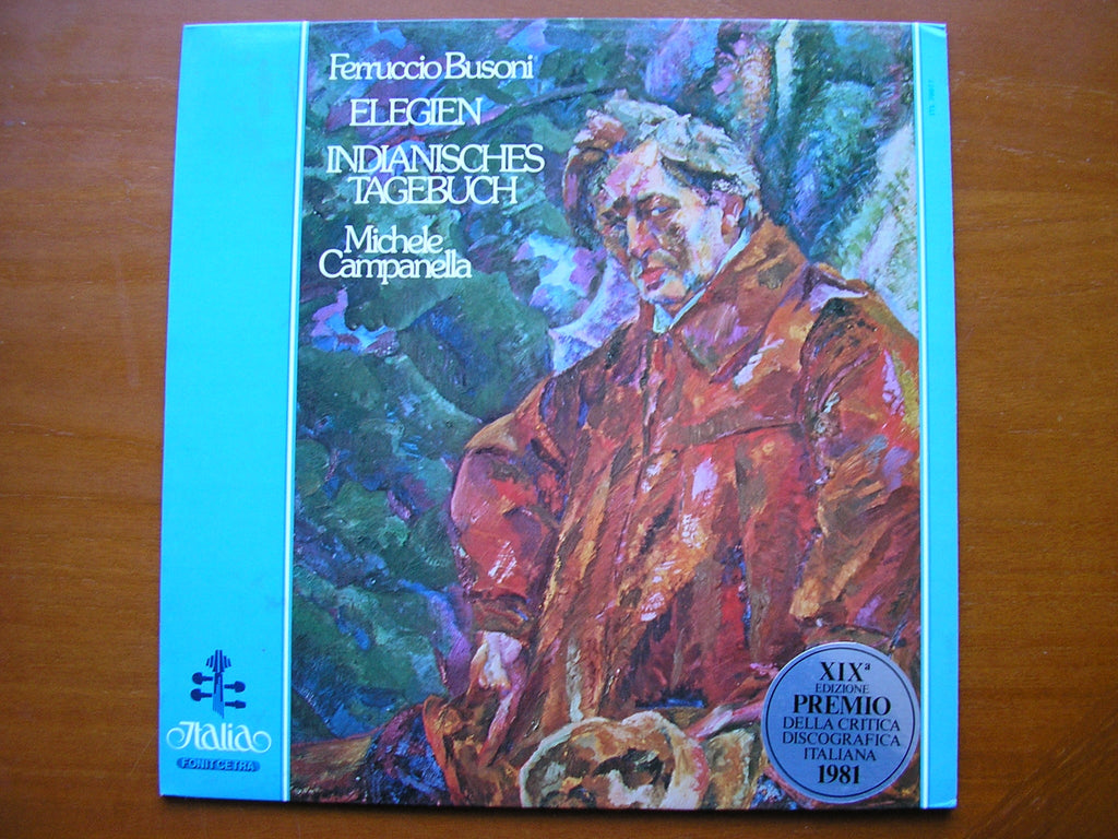 BUSONI: ELEGIES / INDIAN STUDIES      MICHELE CAMPANELLA       ITL 70077