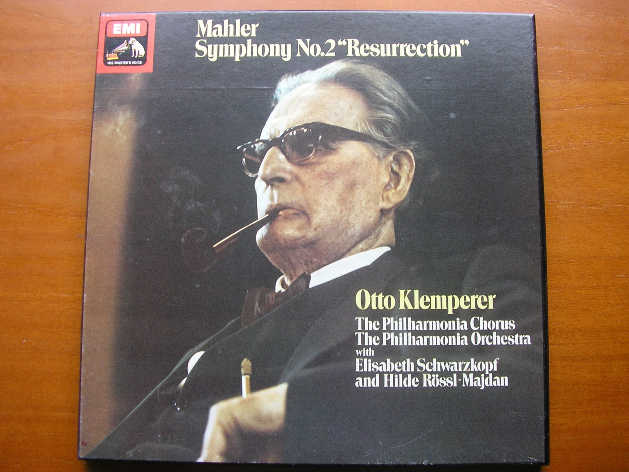 MAHLER: SYMPHONY No. 2 'Resurrection'     SCHWARZKOPF / ROSSL-MAJDAN / PHILHARMONIA / KLEMPERER     SLS 806