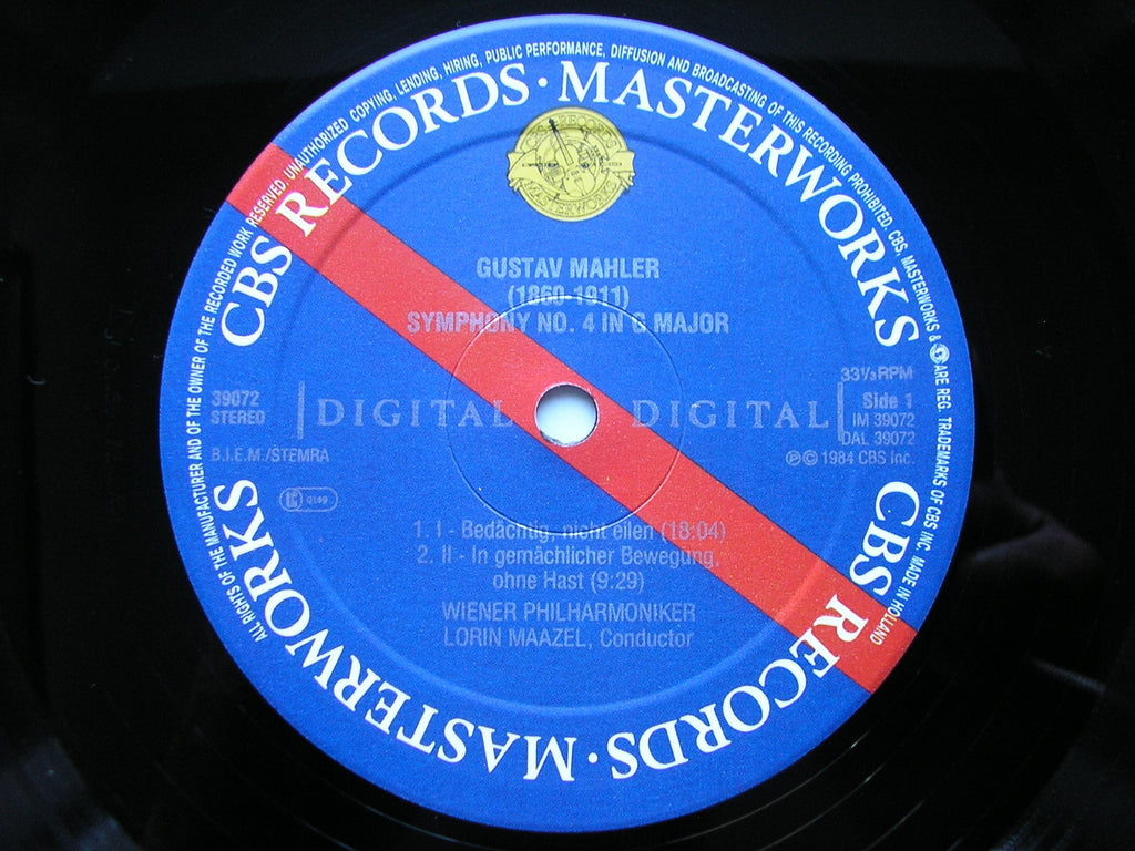 MAHLER: THE SYMPHONIES   SOLOISTS / VIENNA PHILHARMONIC ORCHESTRA / MAAZEL   CBS 15 LP