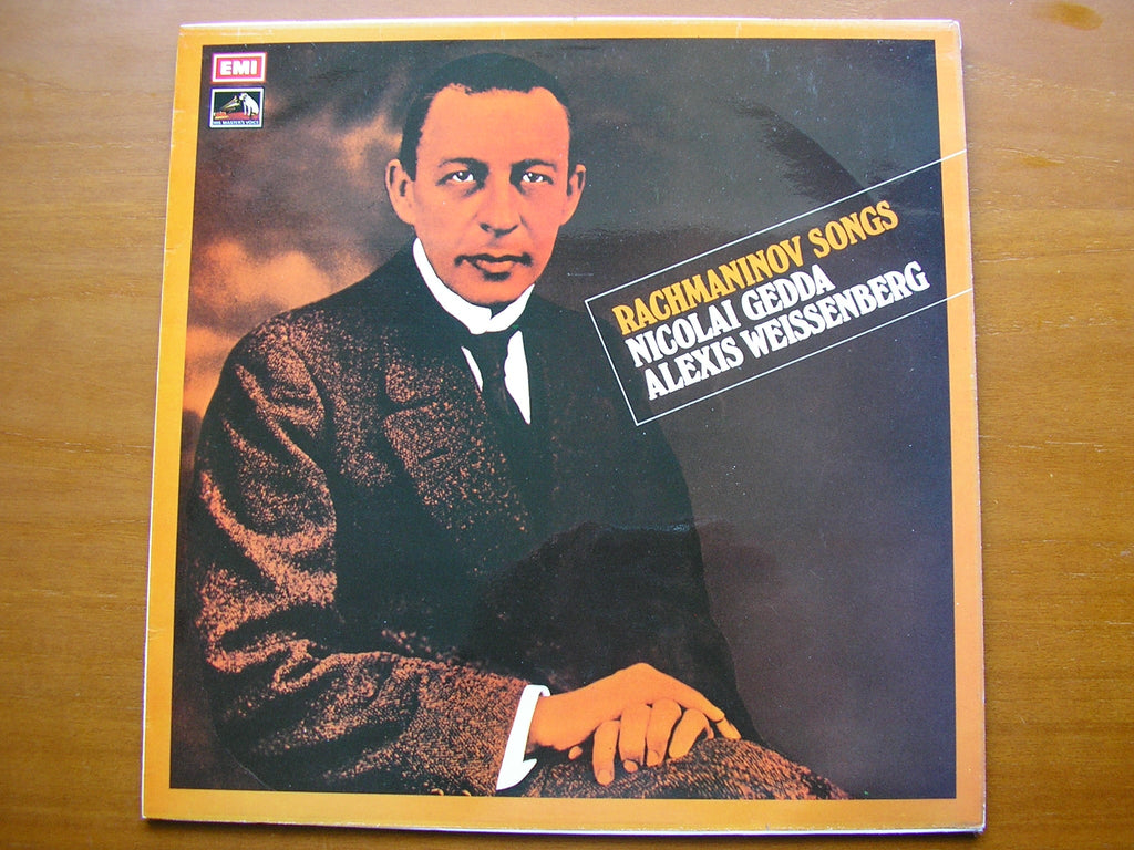 RACHMANINOV: SONGS      NICOLAI GEDDA / ALEXIS WEISSENBERG          ASD 2928