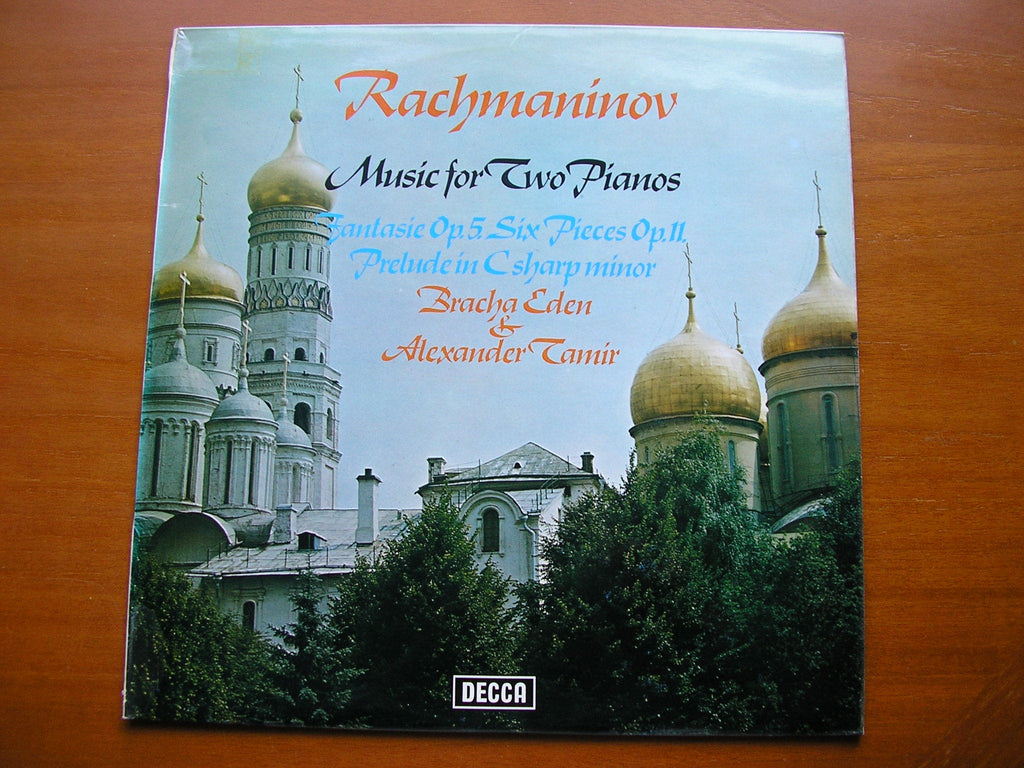 RACHMANINOV: MUSIC FOR TWO PIANOS      EDEN & TAMIR      SXL 6618