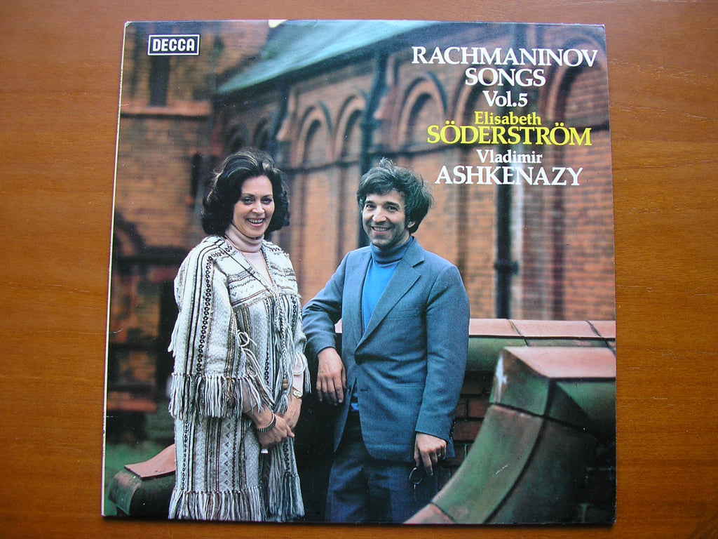 RACHMANINOV: SONGS   Volume 5     ELISABETH SODERSTROM / VLADIMIR ASHKENAZY      SXL 6940