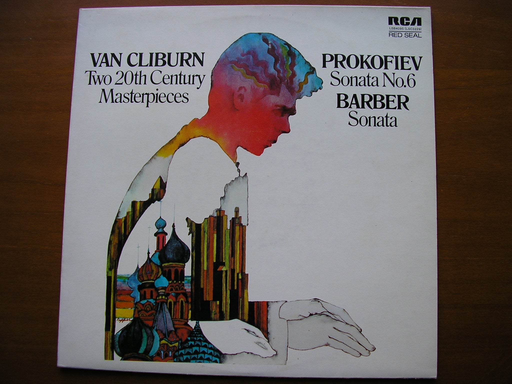 PROKOFIEV: PIANO SONATA No. 6 / BARBER: PIANO SONATA      VAN CLIBURN     LSB 4095