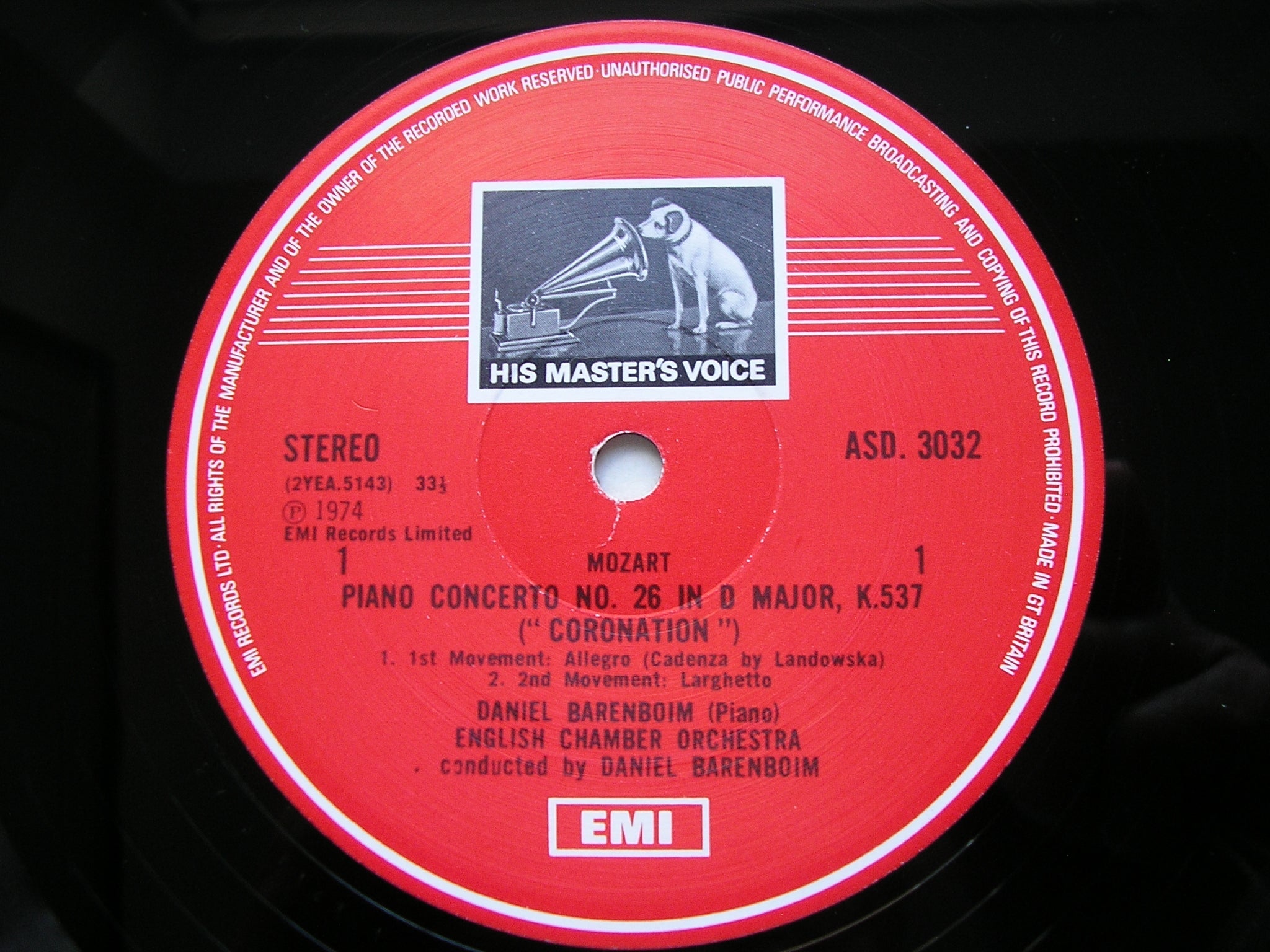 MOZART: THE PIANO CONCERTOS      DANIEL BARENBOIM / ENGLISH CHAMBER ORCHESTRA    12 LP