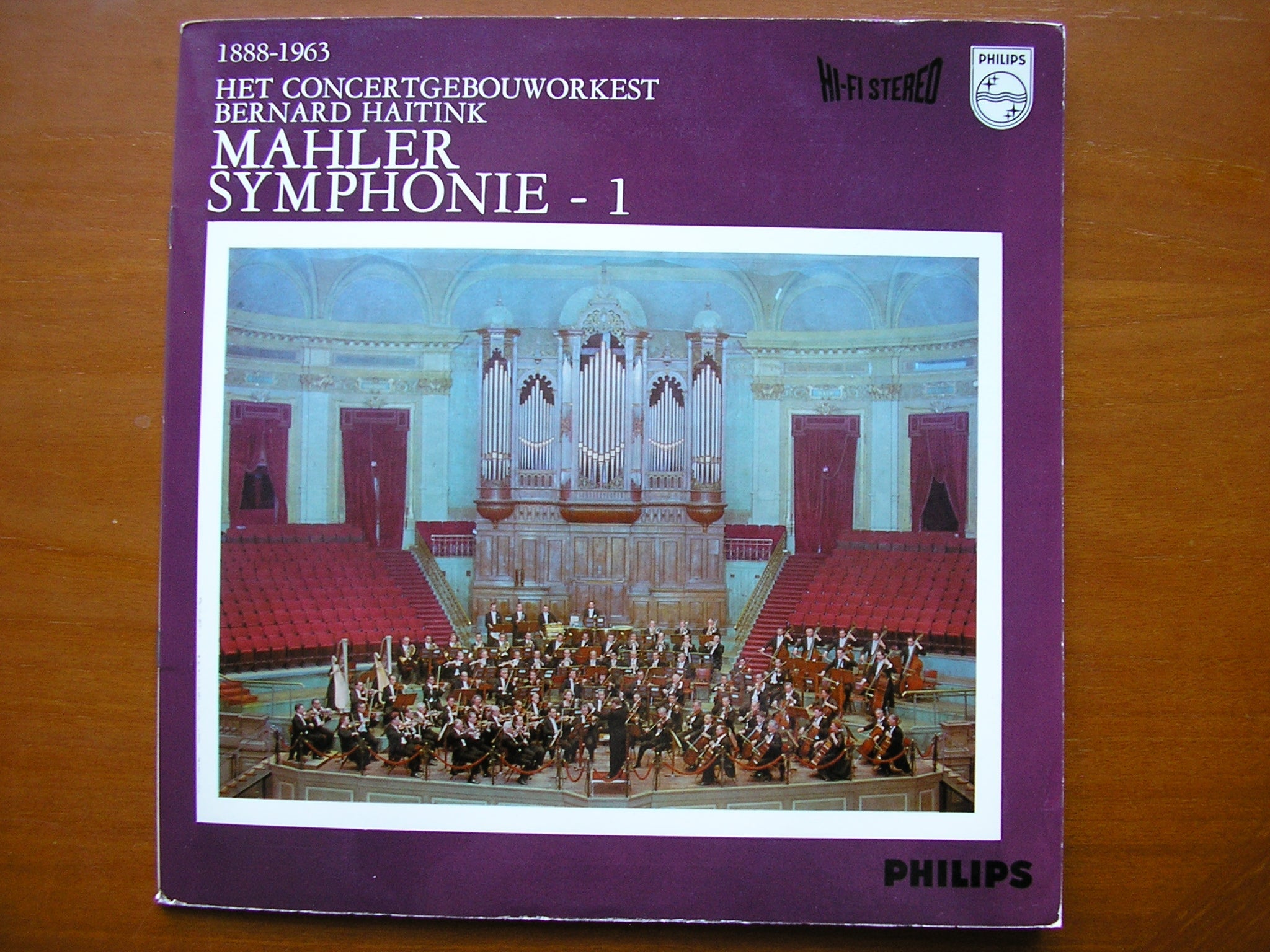 MAHLER: SYMPHONY No. 1      HAITINK / CONCERTGEBOUW ORCHESTRA     835 127 AY