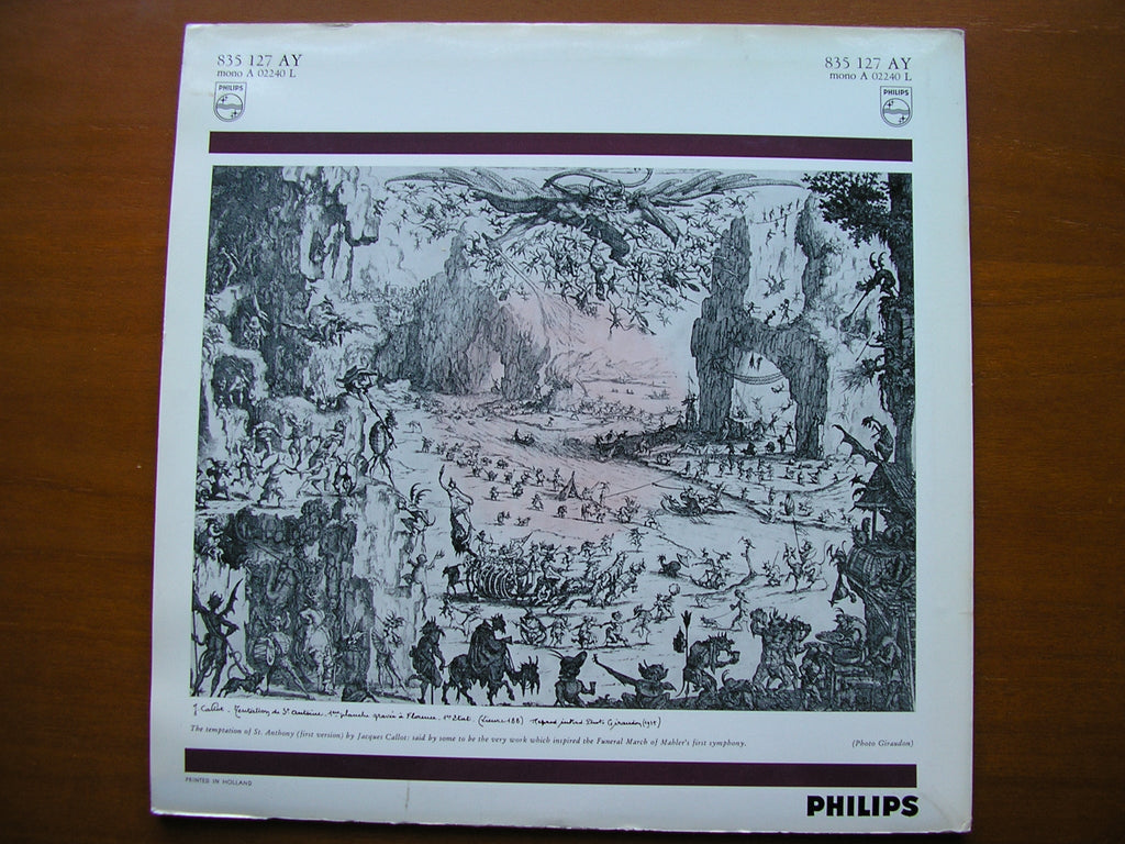 MAHLER: SYMPHONY No. 1      HAITINK / CONCERTGEBOUW ORCHESTRA     835 127 AY