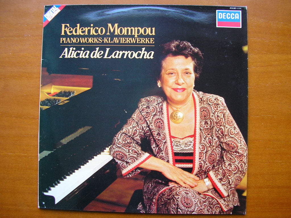 MOMPOU: PIANO MUSIC      ALICIA DE LARROCHA      410 287