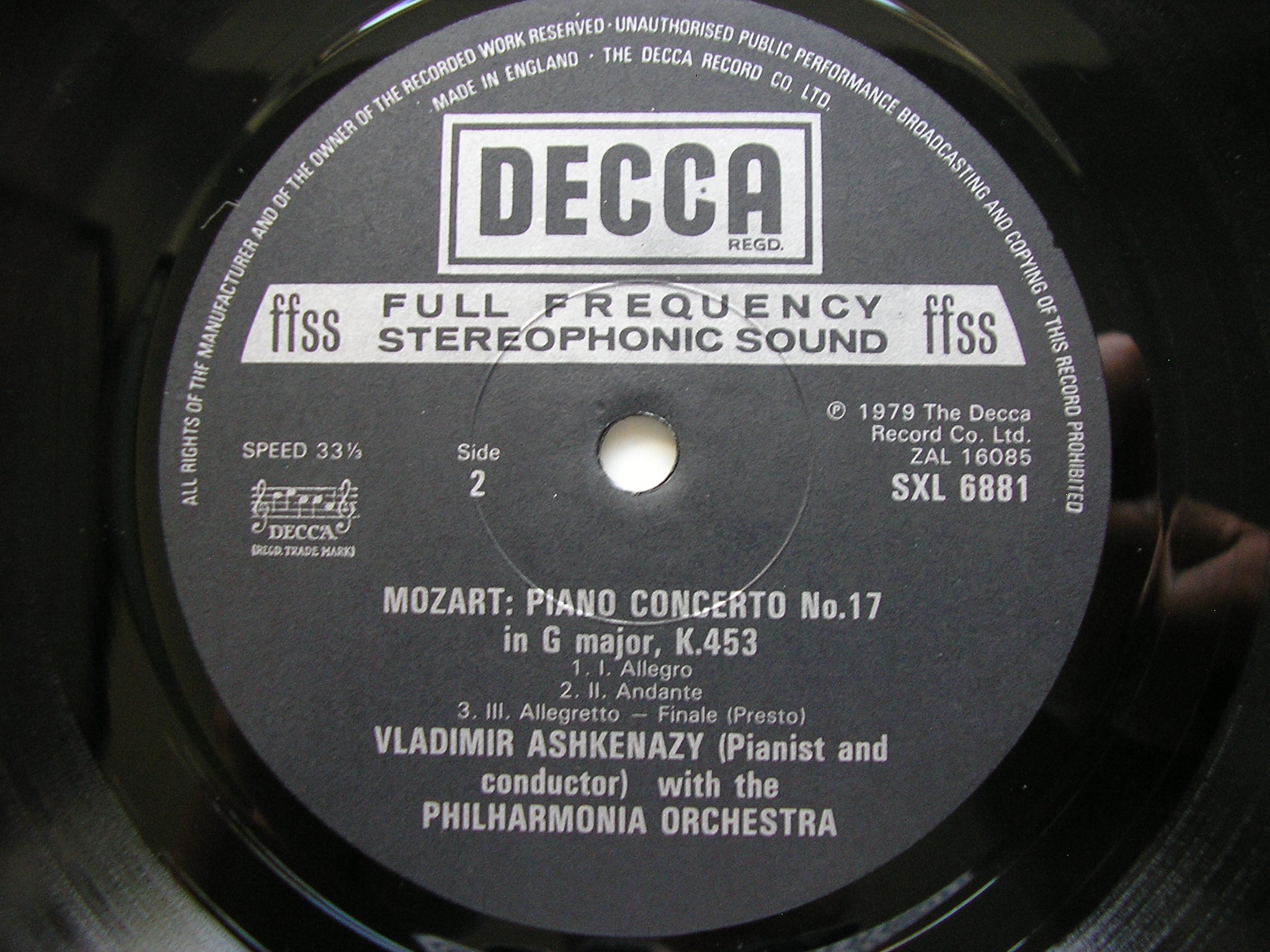 MOZART: THE PIANO CONCERTOS  VLADIMIR ASHKENAZY / PHILHARMONIA Decca  10 LP