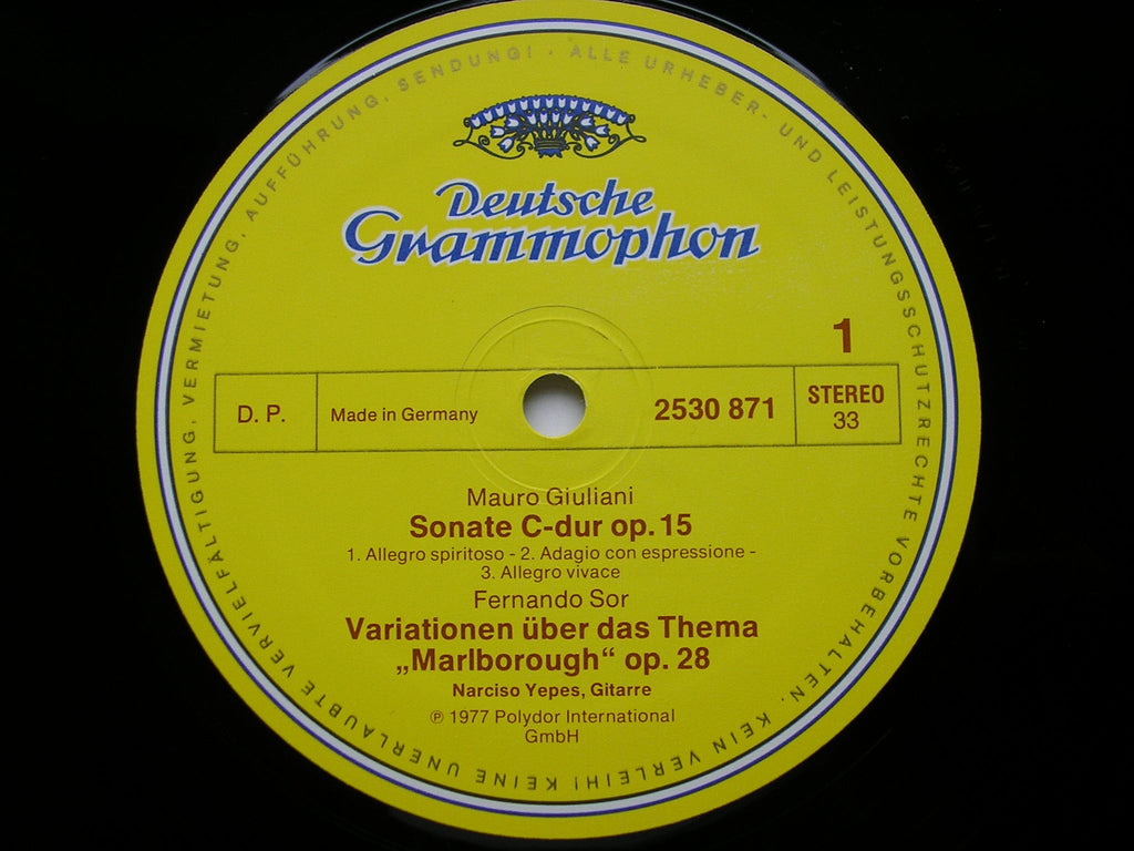 GUITARRA ROMANTICA: GIULIANI / SOR / TARREGA       NARCISO YEPES       2530 871
