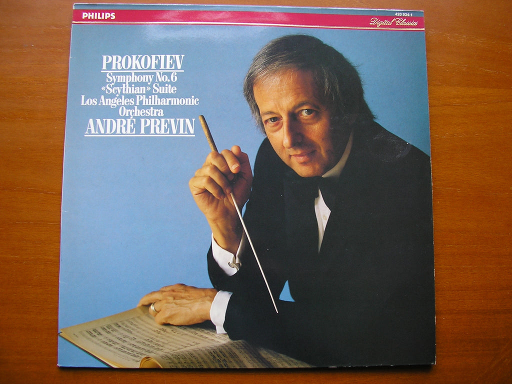 PROKOFIEV:  SYMPHONY No. 6 / SCYTHIAN SUITE     PREVIN / LOS ANGELES PHILHARMONIC    420 934