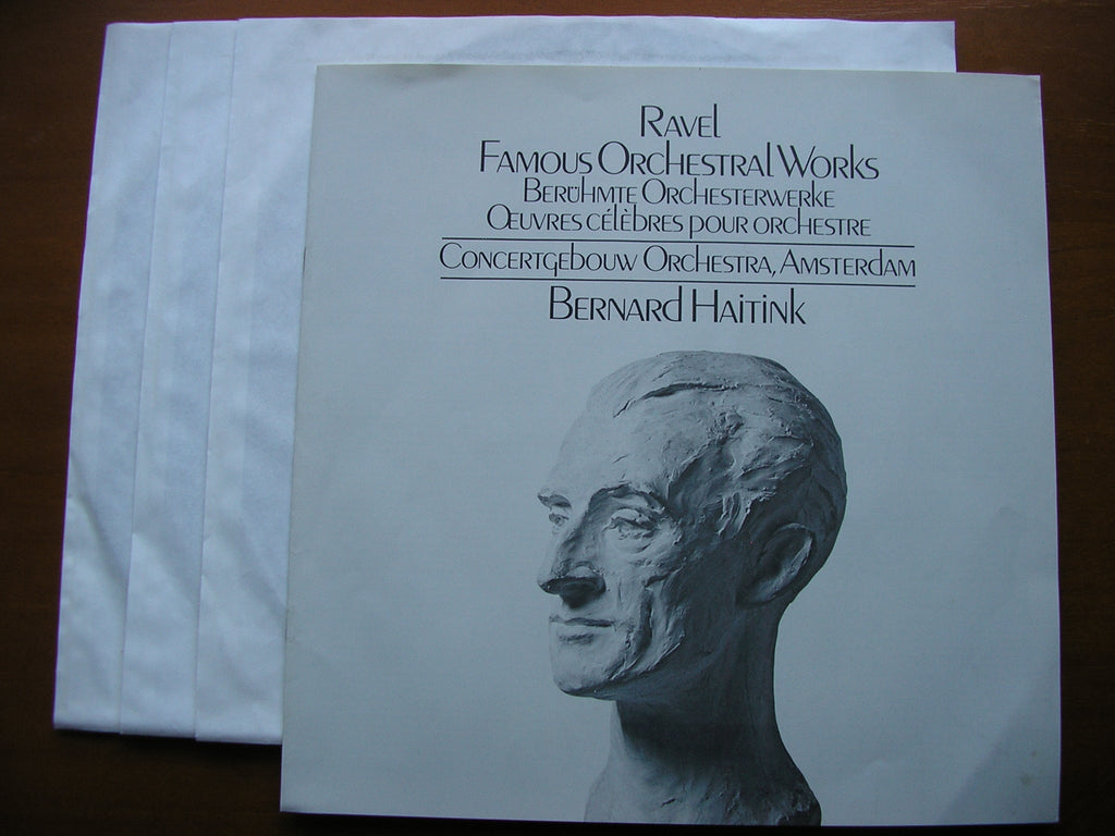 RAVEL: FAMOUS ORCHESTRAL WORKS       HAITINK / CONCERTGEBOUW ORCHESTRA     3LP      6725 016