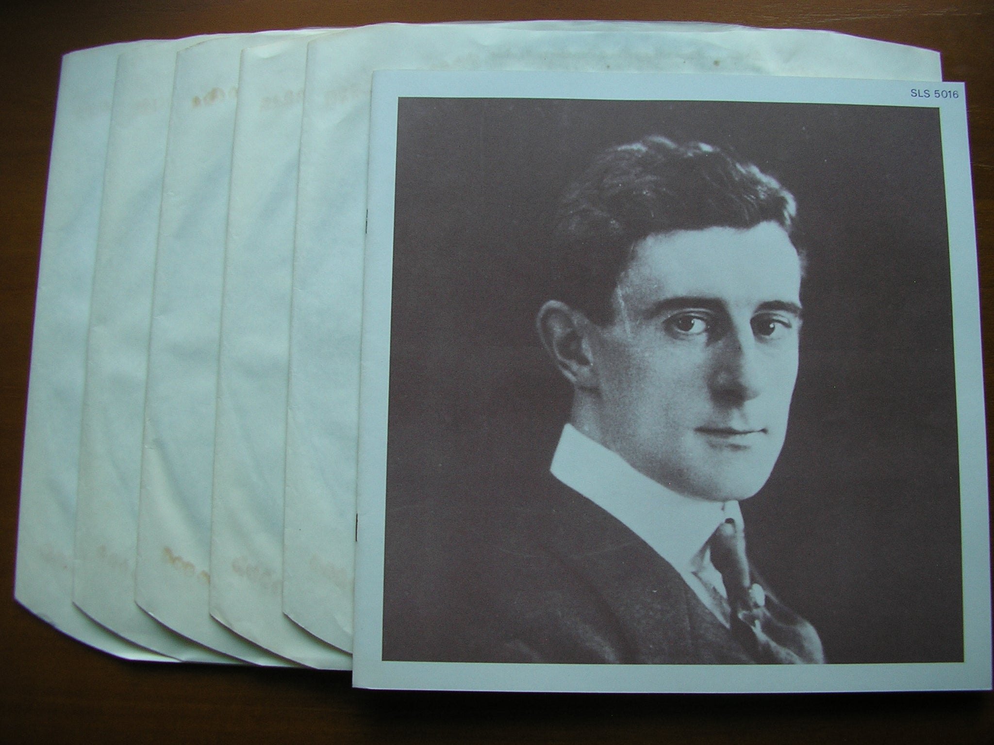 RAVEL: ORCHESTRAL MUSIC      CICCOLINI / PERLMAN / ORCHESTRE DE PARIS / MARTINON     5LP      SLS 5016
