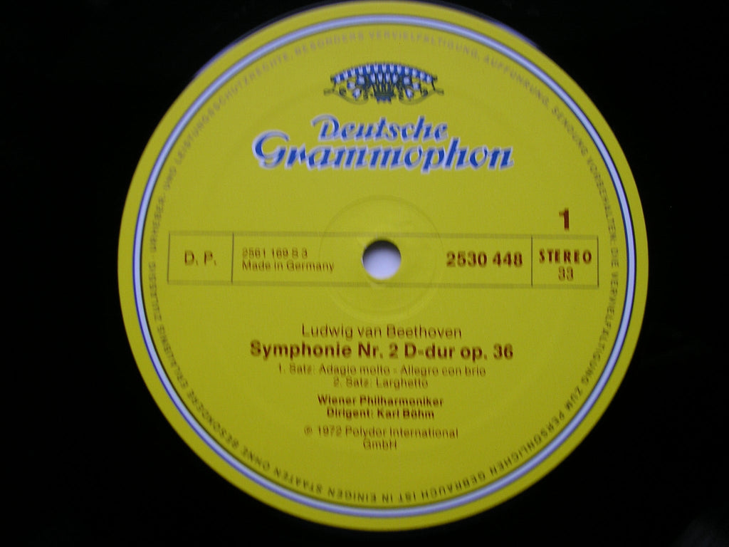 BEETHOVEN: THE NINE SYMPHONIES     KARL BOHM / SOLOISTS / VIENNA PHILHARMONIC    9 LP