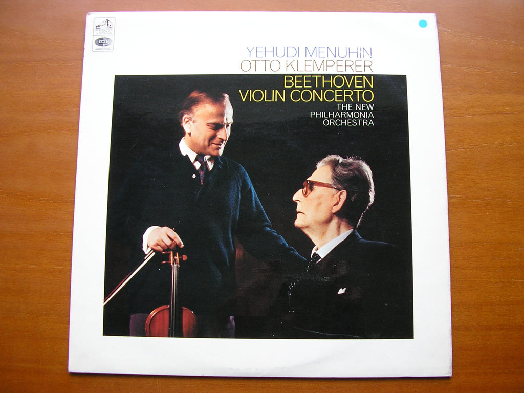 BEETHOVEN: VIOLIN CONCERTO     MENUHIN / NEW PHILHARMONIA / KLEMPERER     ASD 2285