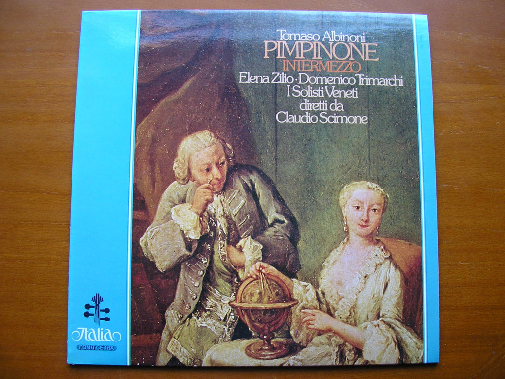 ALBINONI: PIMPINONE  (1708)       ZILIO / TRIMARCHI / I SOLOISTI VENETI / SCIMONE      ITL 70080