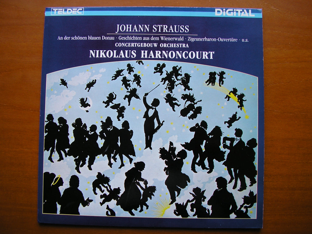 JOHANN STRAUSS: OVERTURE The Gypsy Baron / 3 WALTZES / 4 POLKAS / MARCH     HARNONCOURT / CONCERTGEBOUW     6.43337