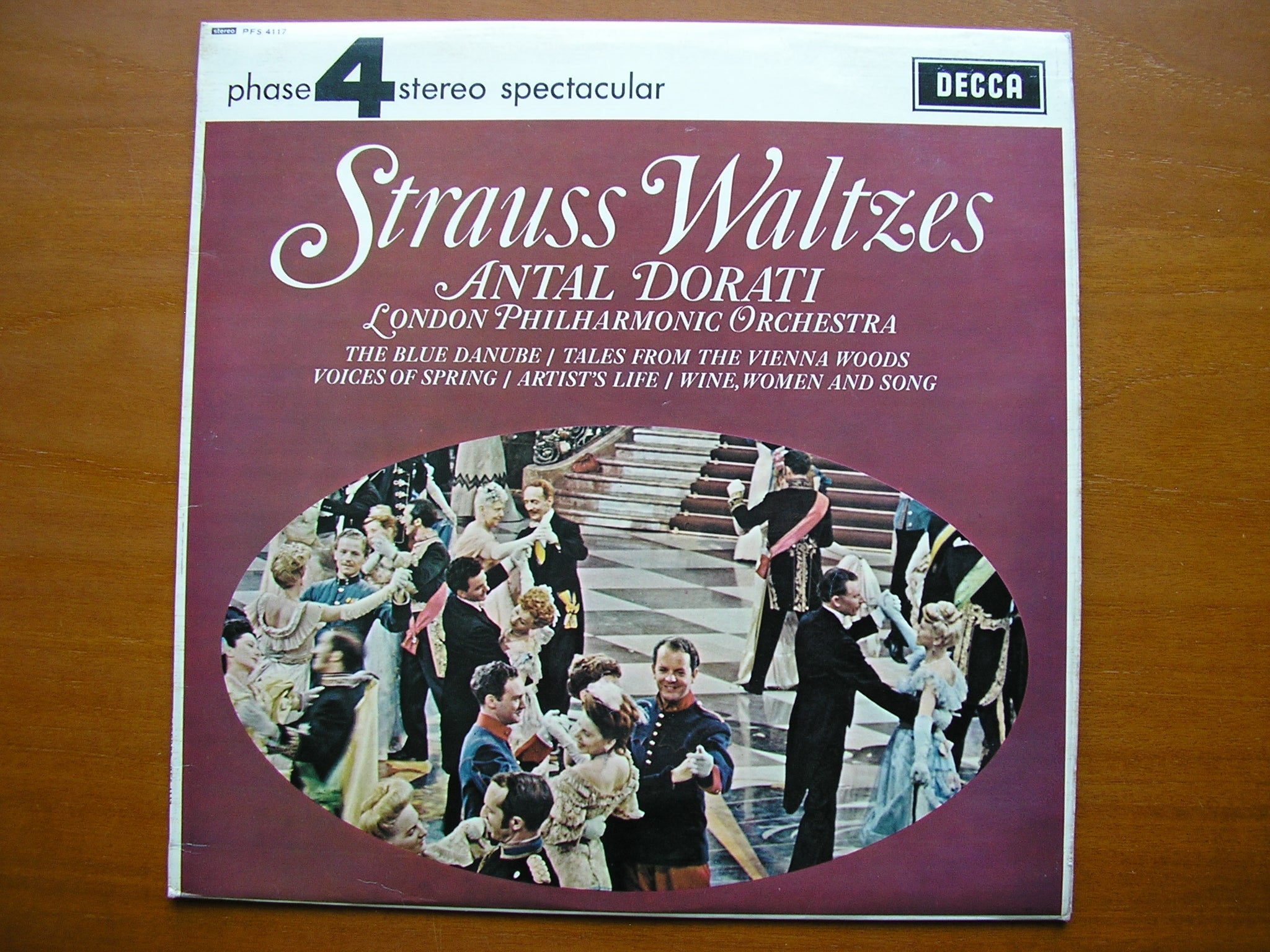 STRAUSS: FIVE WALTZES      DORATI / LONDON PHILHARMONIC     PFS 4117