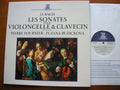 BACH: THREE SONATAS FOR CELLO & HARPSICHORD     FOURNIER / RUZICKOVA     STU 70812