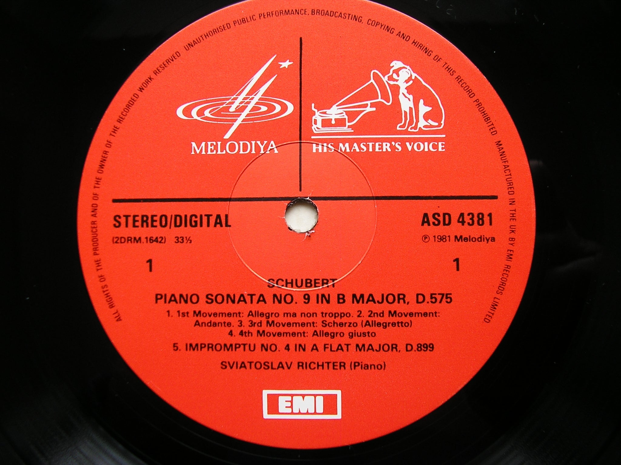 SCHUBERT: PIANO SONATAS Nos. 9 / 11 / 13 / 14 / TWO IMPROMPTUS / THREE MOMENTS MUSICAUX     SVIATOSLAV RICHTER     2LP      SLS 5289