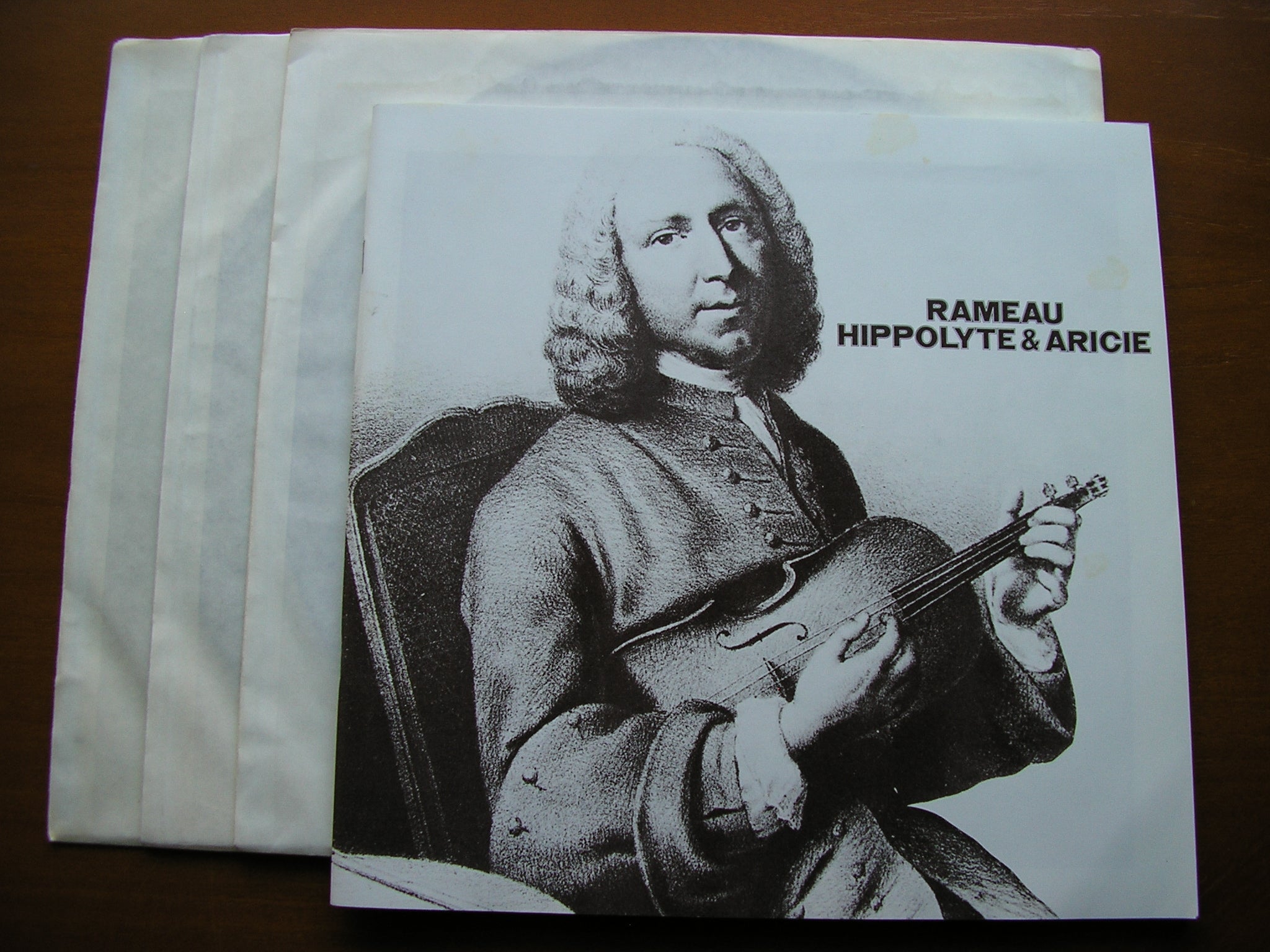 RAMEAU: HIPPOLYTE ET ARICIE  (1733)    SOLOISTS / LA GRANDE ECURIE ET LA CHAMBRE DU ROY / MALGOIRE   3LP    79314
