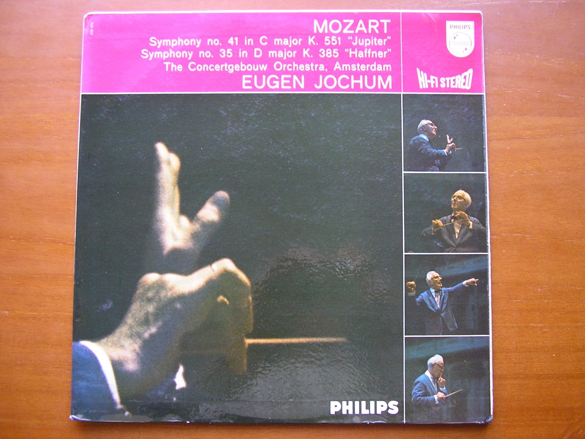 MOZART: SYMPHONIES Nos.  35 'Haffner'  &  41  'Jupiter'        JOCHUM / CONCERTGEBOUW     835 079 AY