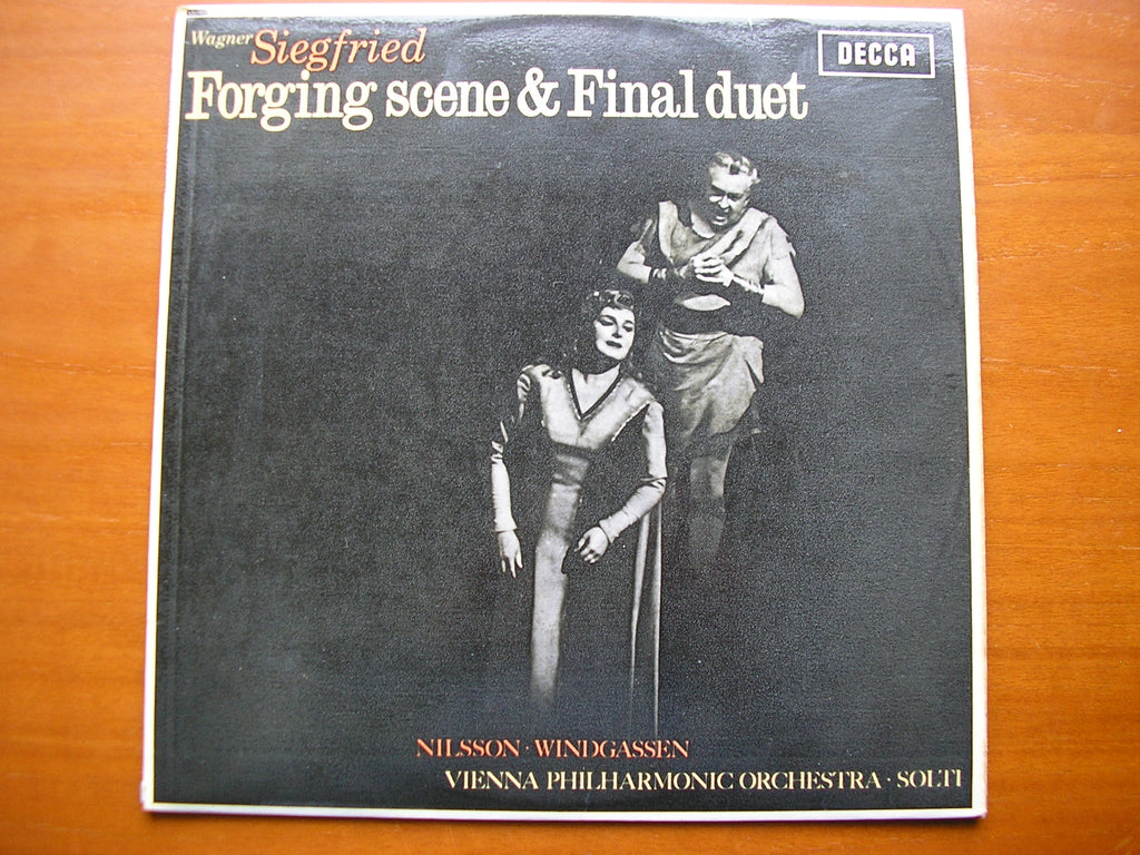 SXL 6142  WAGNER: SIEGFRIED   excerpts     NILSSON / WINDGASSEN / VIENNA PHILHARMONIC / SOLTI     ED2