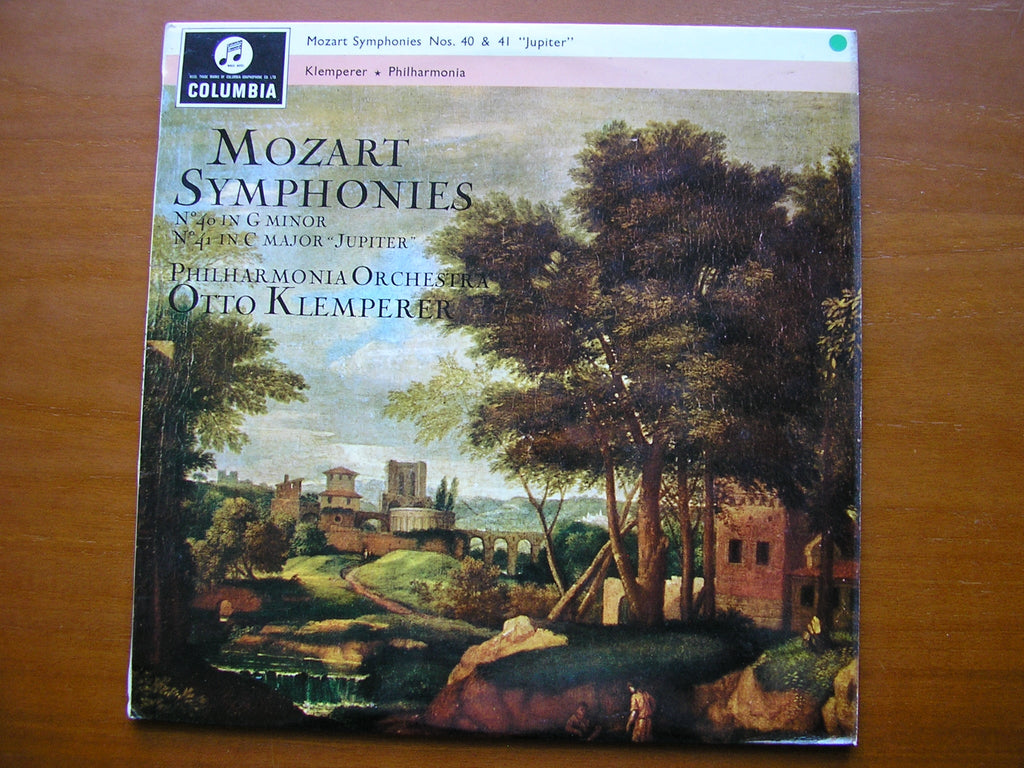 MOZART: SYMPHONIES  Nos.  40  &  41  'Jupiter'        KLEMPERER / PHILHARMONIA     SAX 2486