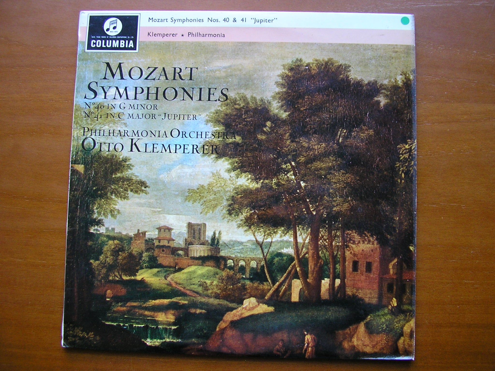 MOZART: SYMPHONIES  Nos.  40  &  41  'Jupiter'        KLEMPERER / PHILHARMONIA     SAX 2486