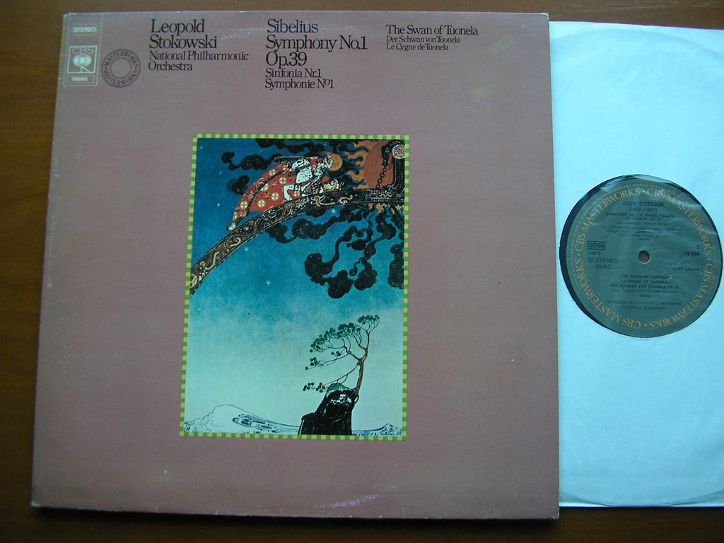 SIBELIUS: SYMPHONY No. 1 / THE SWAN OF TUONELA      STOKOWSKI / NATIONAL PHILHARMONIC       76666