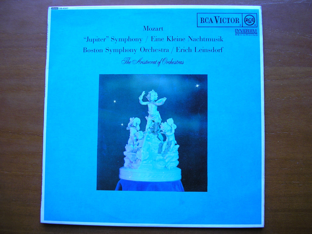MOZART: SYMPHONY No. 41  'Jupiter'  / EINE KLEINE NACHTMUSIK      LEINSDORF / BOSTON SYMPHONY     SB 6567