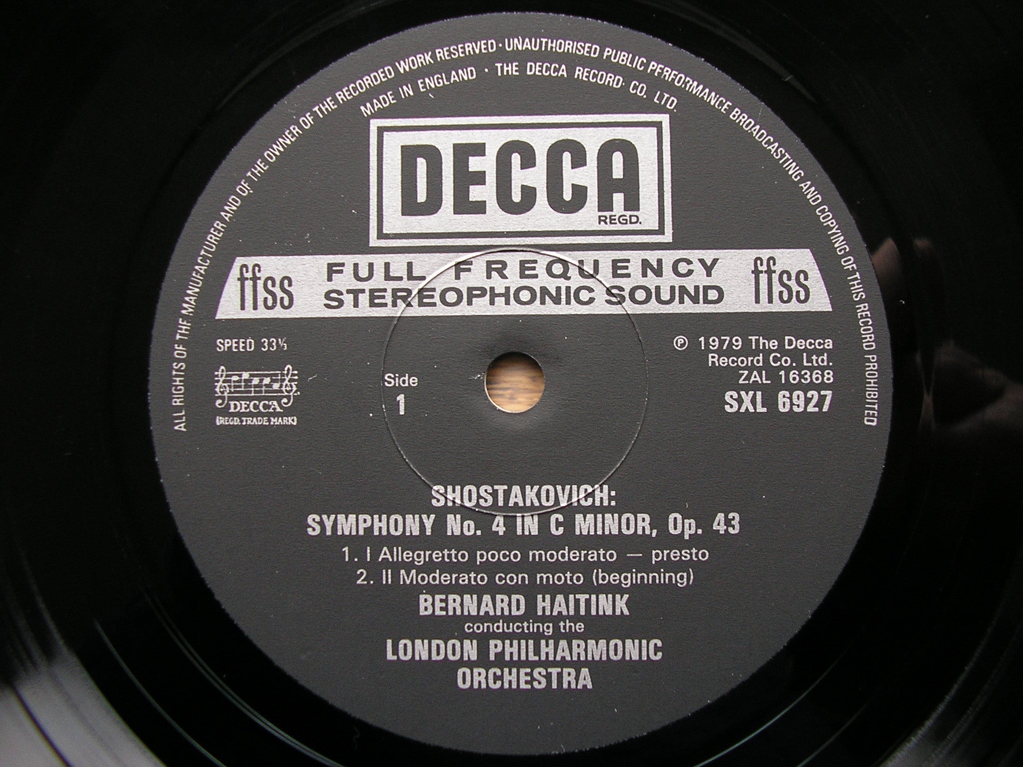 SHOSTAKOVICH: THE COMPLETE SYMPHONIES BERNARD HAITINK / CONCERTGEBOUW / LONDON PHILHARMONIC 15 DECCA LPs