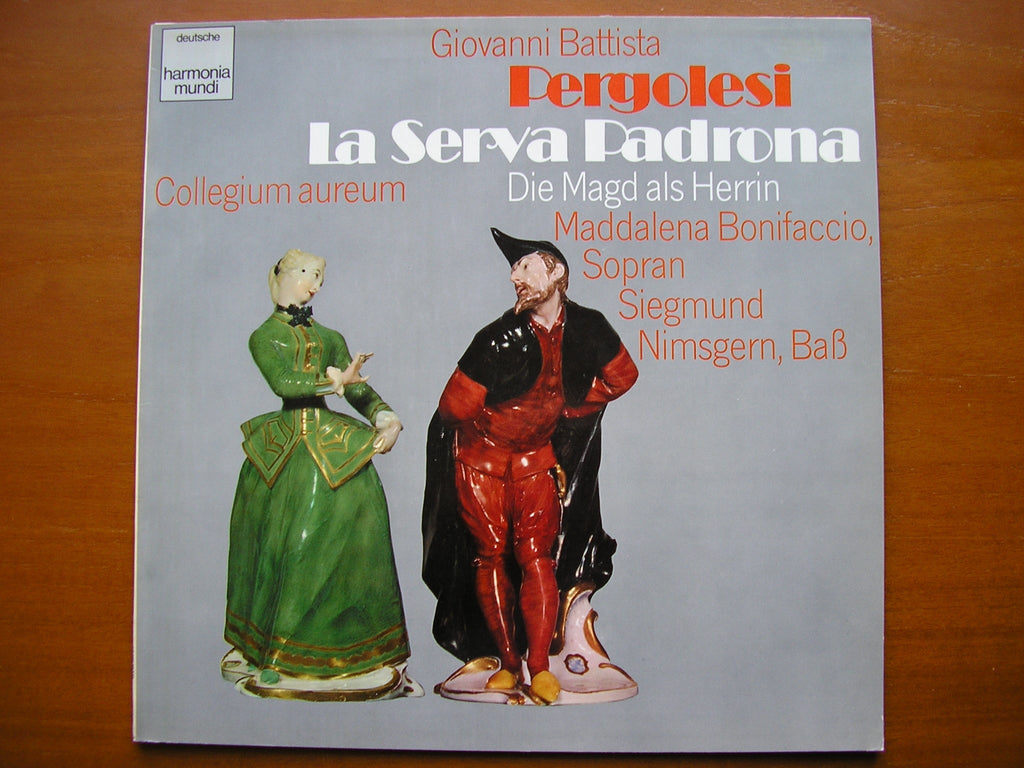 PERGOLESI: LA SERVA PADRONA  (1733)    BONIFACCIO / NIMSGERN / COLLEGIUM AUREUM / MAIER     065 99 749