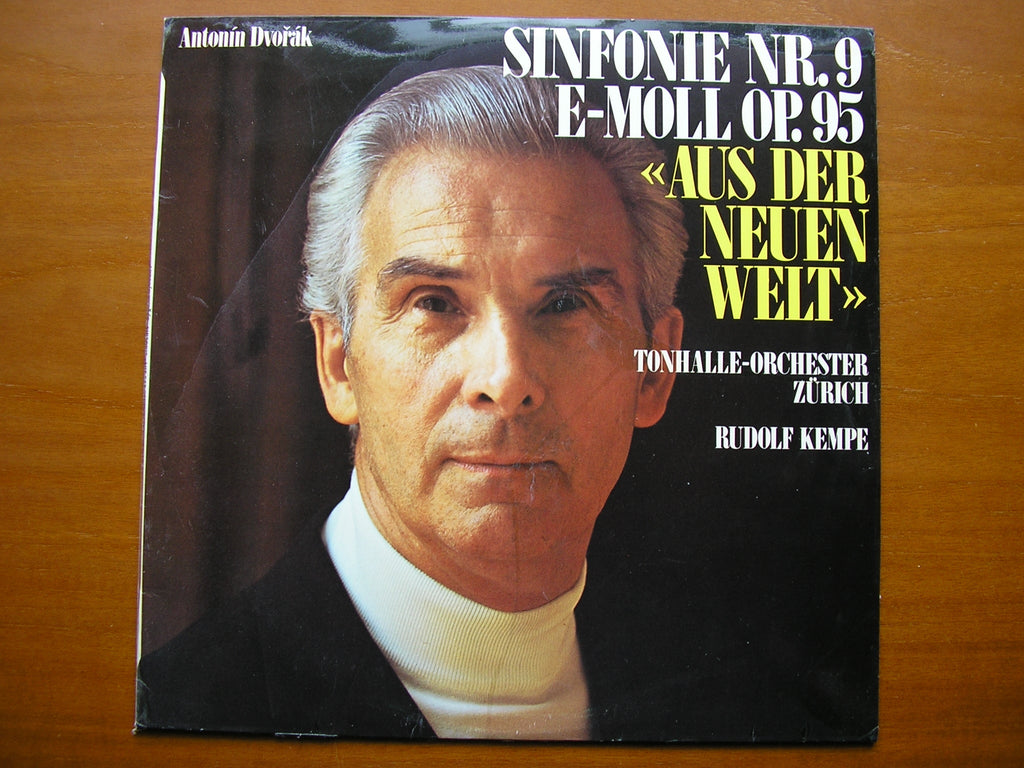 DVORAK: SYMPHONY No. 9      KEMPE / ZURICH TONHALLE ORCHESTRA      EL 16 606