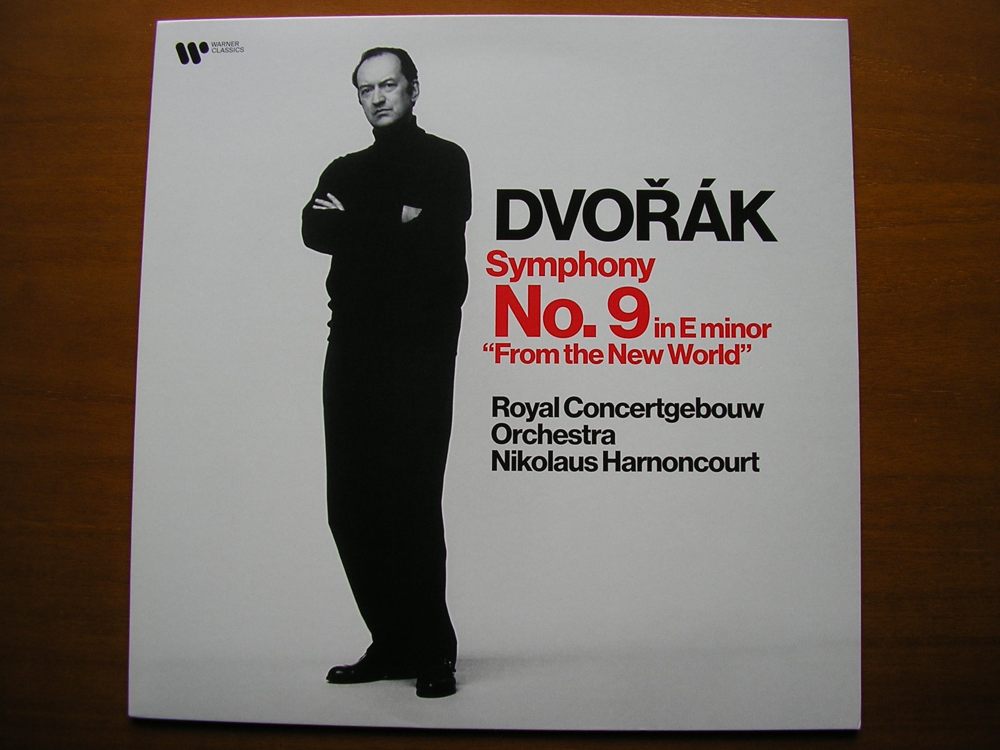 DVORAK: SYMPHONY No. 9      HARNONCOURT / CONCERTGEBOUW ORCHESTRA    0190296730825