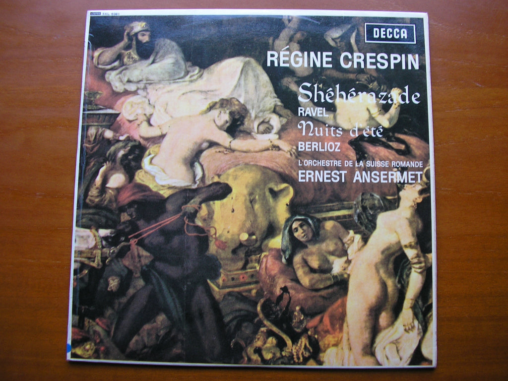 SXL 6081 BERLIOZ: LES NUITS D'ETE / RAVEL: SHEHERAZADE CRESPIN / SUISSE ROMANDE / ANSERMET