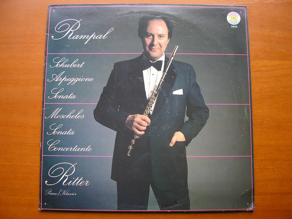 SCHUBERT: ARPEGGIONE SONATA / MOSCHELES: SONATA CONCERTANTE      RAMPAL / RITTER     74010