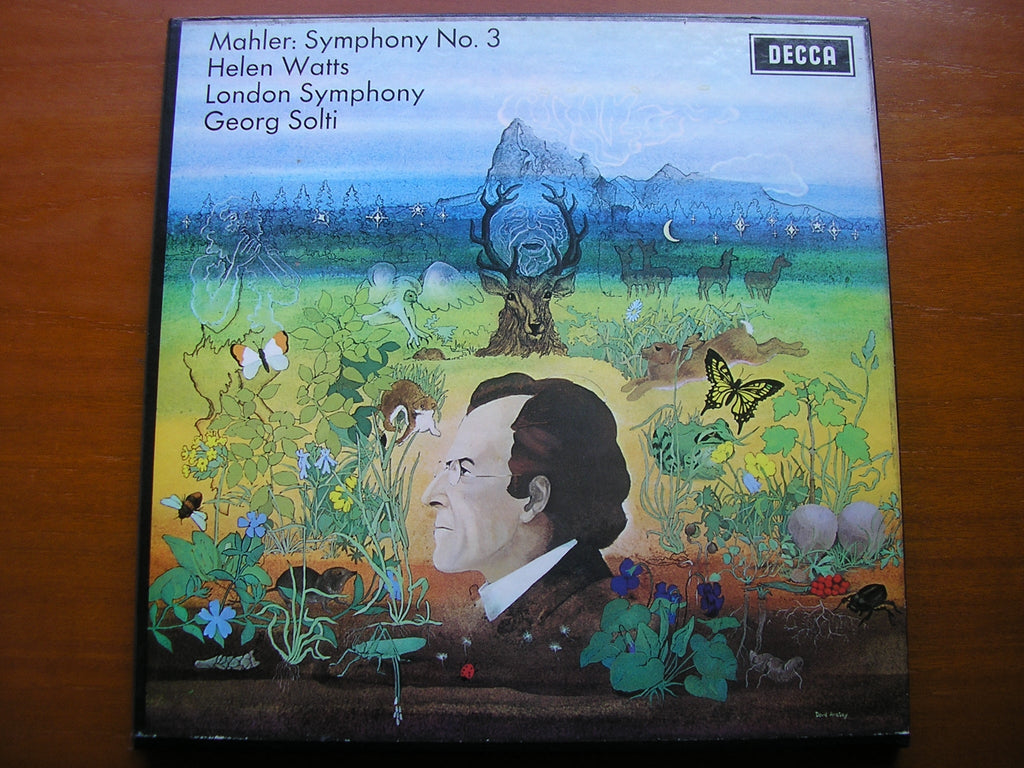 MAHLER: SYMPHONY No. 3     HELEN WATTS / LONDON SYMPHONY / SOLTI     SET 385 / 6