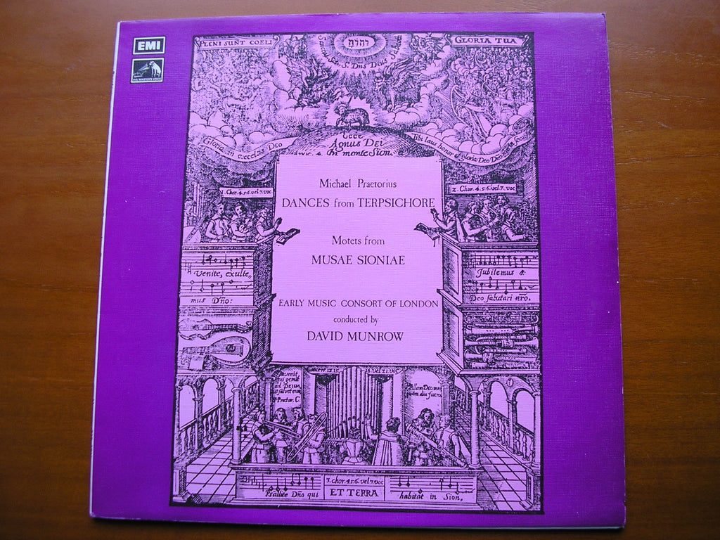 PRAETORIUS: DANCES FROM THE TERPSICHORE (1612)       EARLY MUSIC CONSORT OF LONDON / MUNROW     CSD 3761