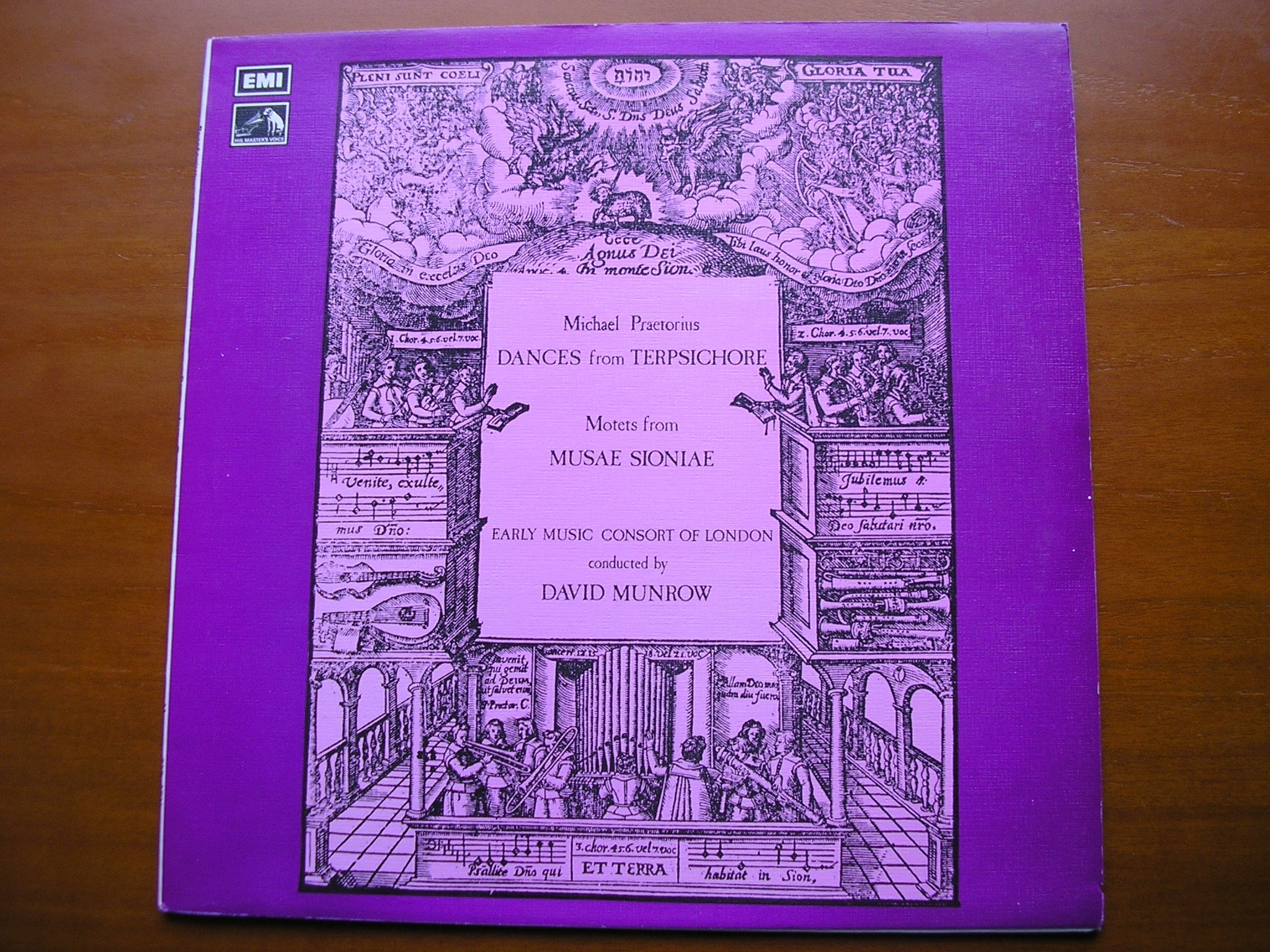 PRAETORIUS: DANCES FROM THE TERPSICHORE (1612)       EARLY MUSIC CONSORT OF LONDON / MUNROW     CSD 3761