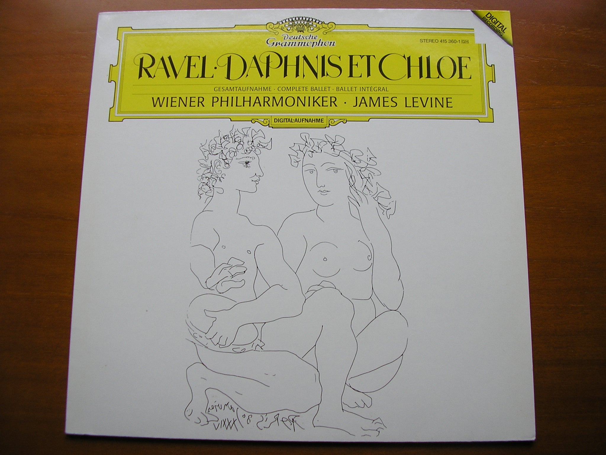 RAVEL: DAPHNIS & CHLOE     LEVINE / VIENNA PHILHARMONIC     415 360