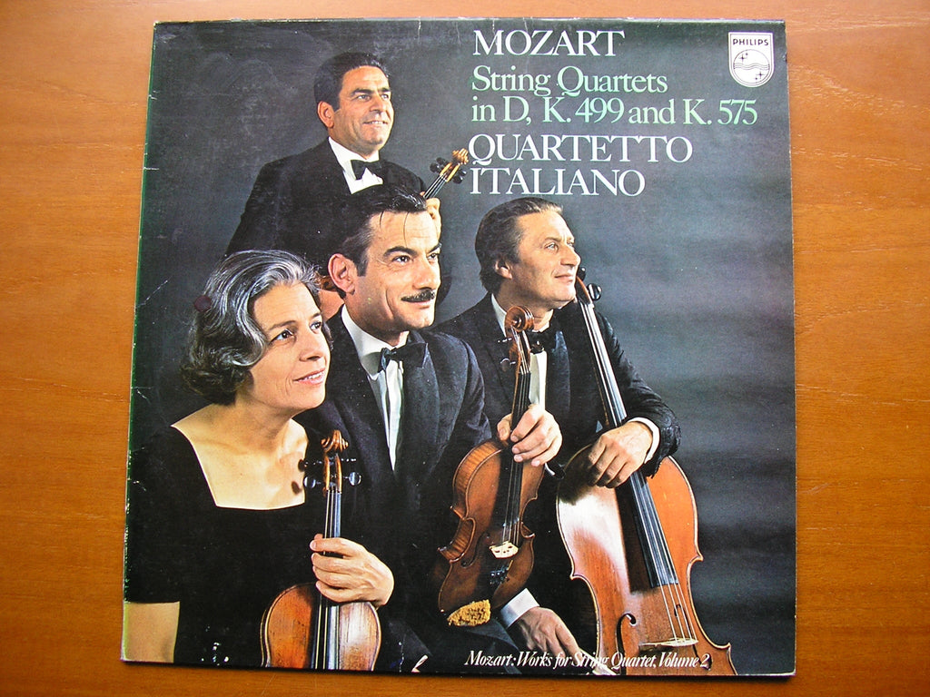 MOZART: STRING QUARTETS K499 & K575       QUARTETTO ITALIANO     6500 241