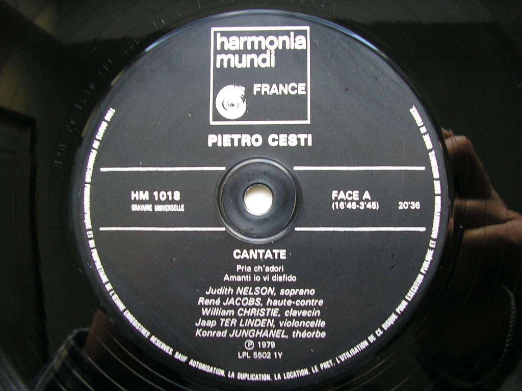 CESTI: FOUR CANTATAS      CONCERTO VOCALE       HMB 1018