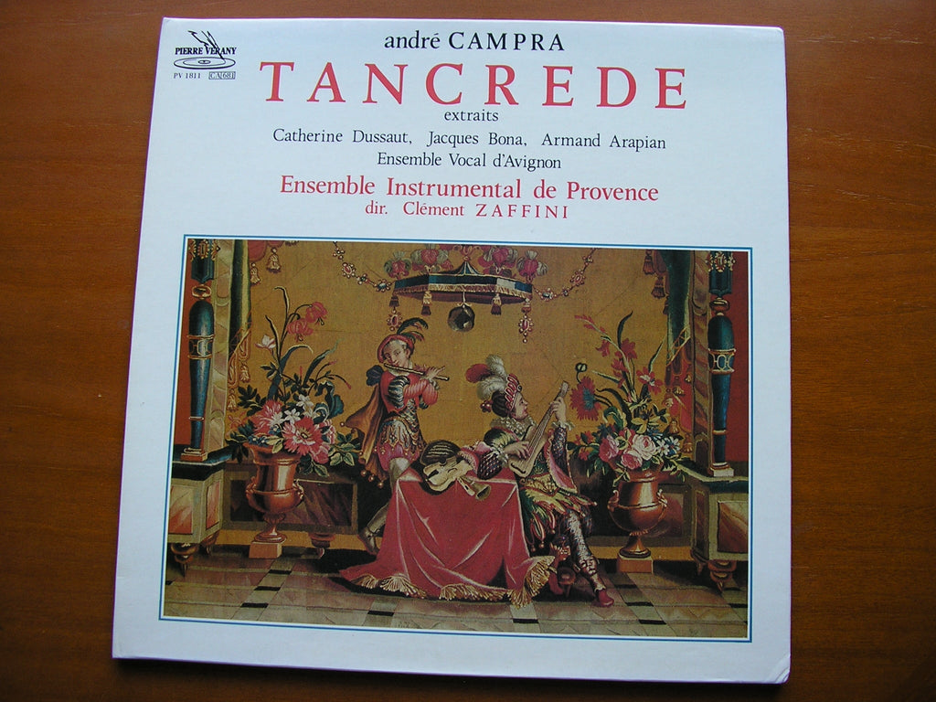 CAMPRA: TANCREDE   (1702)     SOLOISTS / PROVENCE INSTRUMENTAL ENSEMBLE / ZAFFINI      PV 1811