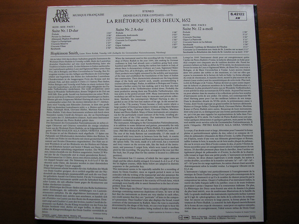 GAULTIER: THE RHETORIC OF THE GODS      HOPKINSON SMITH     6.42122