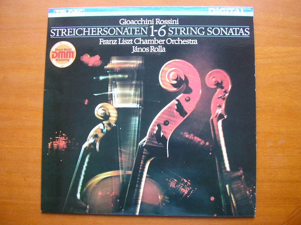 ROSSINI: STRING SONATAS Nos. 1 - 6      FRANZ LISZT CHAMBER ORCHESTRA / ROLLA     6.43099